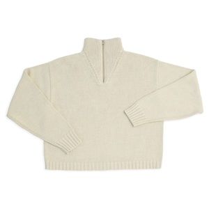 James Street Co Moa Half-Zip in Mist